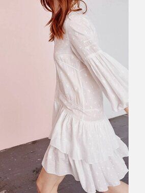 Ulla Johnson White Mini Dress xs